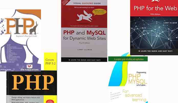 Top 5 best PHP books available online in India